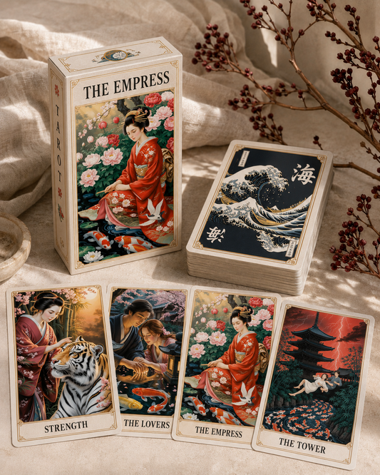 Oriental Legends Tarot Deck – 78 Card Digital Tarot Deck