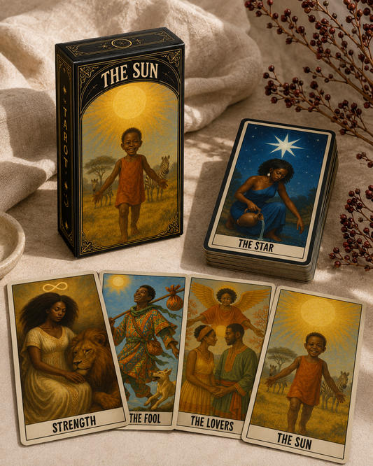 African American Tarot Deck – 78 Card Digital Tarot Deck