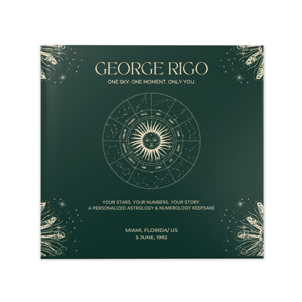 Personalized Birth Chart Book