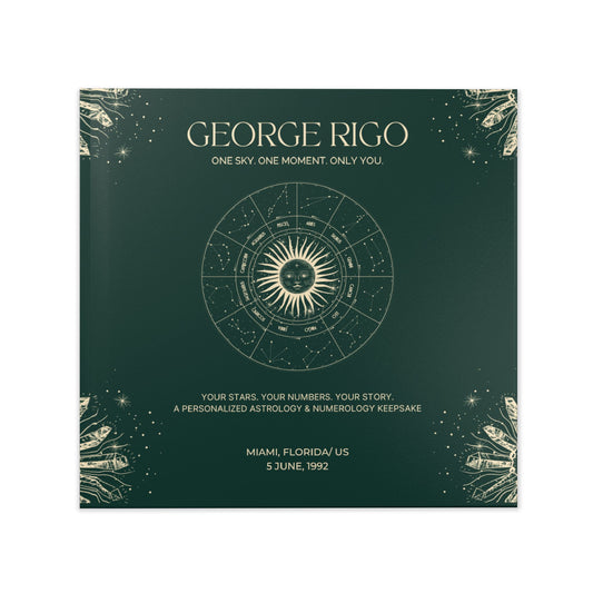 Personalized Birth Chart Book